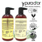 PURA D'OR PURA D'OR Anti-Thinning Biotin Shampoo And Deep Moisturizing Conditioner Original Gold Label Set (16oz X2) Natural Earthy Scent, CLINICALLY TESTED Effective Results, DHT Blocker Thickening, Women And Men