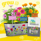 Paint & Plant Flower Growing Kit for Kids, DIY Garden Art Craft Gift for Girls & Boys Ages 5–12