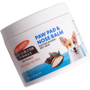 Palmer's Cocoa Butter Balm for Dogs 2 oz Fragrance Free Paw Pad and Nose Moisturizer with Vitamin E
