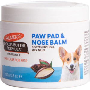 Palmer's Cocoa Butter Balm for Dogs 2 oz Fragrance Free Paw Pad and Nose Moisturizer with Vitamin E