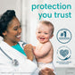 Pampers Pure Protection Diapers - Size 4, 108 Count, Hypoallergenic Premium Disposable Baby Diapers,