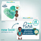 Pampers Pure Protection Diapers - Size 1, 132 Count, Hypoallergenic Premium Disposable Baby Diapers,