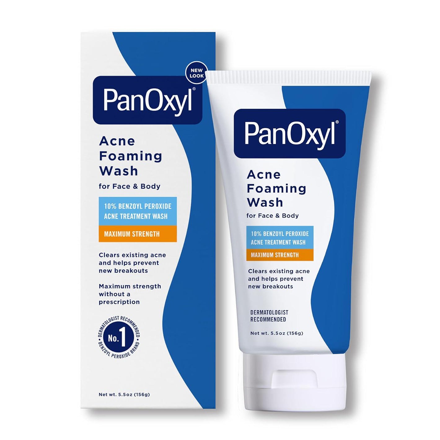 PanOxyl PanOxyl Acne Foaming Wash Benzoyl Peroxide 10% Maximum Strength Antimicrobial, 5.5 Oz