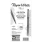 Paper Mate Flair Felt Tip Pens, Medium Point (0.7mm), Black, 4 Count,