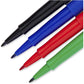 Paper Mate Flair Felt Tip Pens, Medium Point (0.7mm), Business Colors, 4 Count,