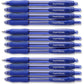 Paper Mate Profile Retractable Ballpoint Pens, Bold Point (1.4mm), Blue, 12 Count,