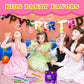 Party Goodie Bag Filler, 32 Mini Bubble Wands, Assorted Colors, Kids Birthday Favors, Non-Candy School Gifts