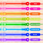 Party Goodie Bag Filler, 32 Mini Bubble Wands, Assorted Colors, Kids Birthday Favors, Non-Candy School Gifts