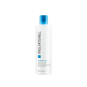 Paul Mitchell Shampoo Two, Clarifying Shampoo, Deep Cleanses + Removes Buildup, For All Hair Types, Especially Oily Hair