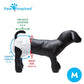 Paw Inspired Disposable Female Dog Diapers Medium 32 Count for Heat Incontinence or Training