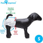 Paw Inspired Female Dog Diapers 32 Count Disposable Small Ultra Protection for Heat Excitable Urination Incontinence