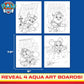Horizon Group Paw Patrol Aqua Art Water Reveal Activity Book 4 Reusable Pages with Pen Toddler Travel Toy