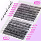 Pawotence Pawotence Lash Extension Kit DIY 280pcs Lash Clusters Eyelash Extension Kit, 9-16mm 30D 40D Individual Lashes Kit With Lash Bond And Seal, Lash Tweezers For Self Use (30D&40D, 0.07D, 9-16mm, Kit)