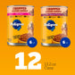 Pedigree Chopped Ground Dinner Wet Dog Food Variety Pack 12 Count 13.2 oz Cans Filet Mignon Beef