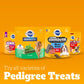 Pedigree Dentastix Large Dog Treats 2.08 lb Beef Flavor Chews 40 Count Daily Dental Care