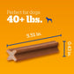 Pedigree Dentastix Large Dog Treats 2.08 lb Beef Flavor Chews 40 Count Daily Dental Care