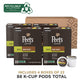 Peet’s Coffee Dark Roast Decaf House Blend, Keurig K-Cup Pods, 88 Count (4 Boxes of 22 Pods)