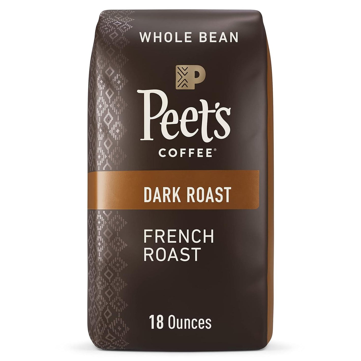 Peet's Coffee Peet's Coffee, Dark Roast Whole Bean Coffee - French Roast 18 Ounce Bag