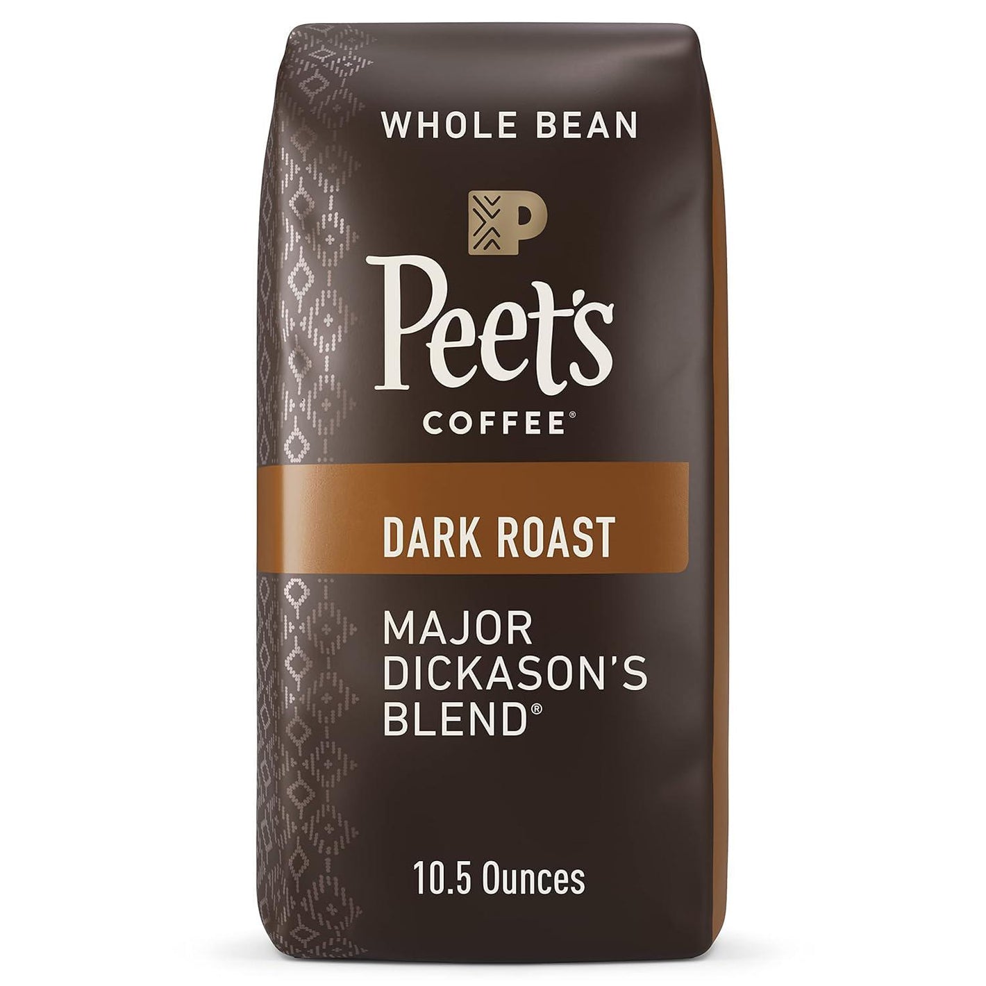 Peet's Coffee Peet's Coffee, Dark Roast Whole Bean Coffee - Major Dickason's Blend 10.5 Ounce Bag