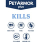 PetArmor Plus Dog Flea and Tick Treatment Small Dogs 6 Count Fast Acting Long Lasting Topical Formula