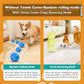PetDroid Motion Activated Dog Ball Blue Rechargeable Durable Toy for Small to Large Dogs 2025 Model