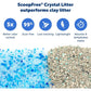 PetSafe ScoopFree Crystal Litter and Refill Tray Pack of 3 Fresh Scent 4.3 lb Per Tray with Lid