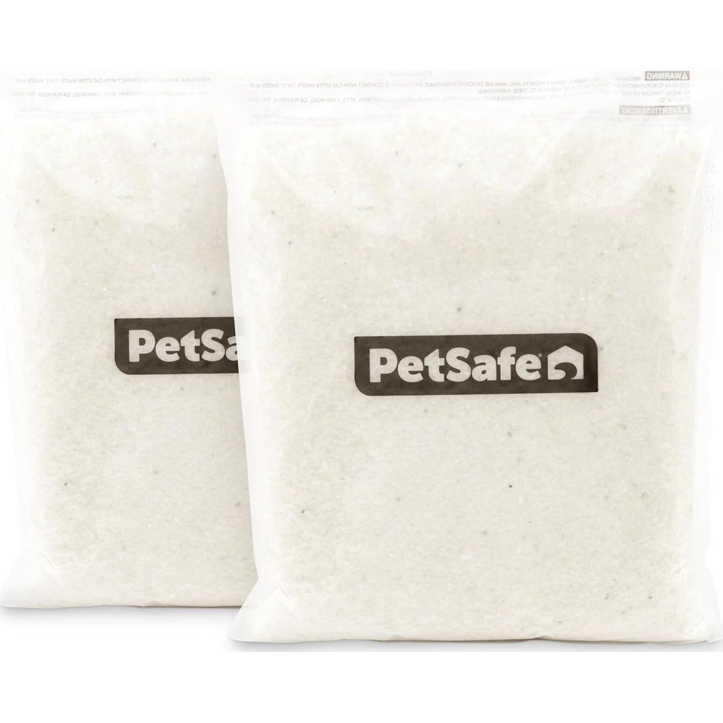 PetSafe ScoopFree Crystal Cat Litter 8.6 lb Total Two 4.3 lb Bags Less Tracking Fragrance Free Dust Free