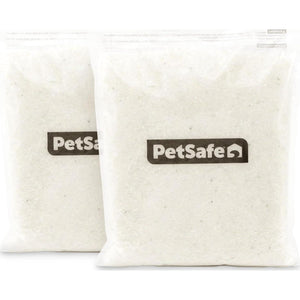 PetSafe ScoopFree Crystal Cat Litter 8.6 lb Total Two 4.3 lb Bags Less Tracking Fragrance Free Dust Free