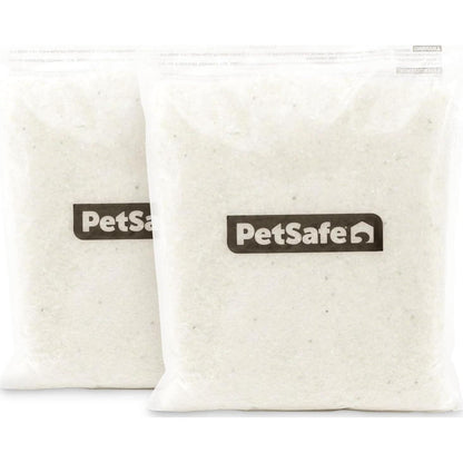 PetSafe ScoopFree Crystal Cat Litter 8.6 lb Total Two 4.3 lb Bags Less Tracking Fragrance Free Dust Free
