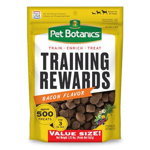 Pet Botanics Training Dog Treats Bacon Flavor 20 oz Pack with Pork Liver No BHA BHT Ethoxyquin
