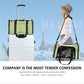 Pet Carrier For Small Medium Cats Dogs Puppies Up To 15 Lbs, Airline Approved Small Dog Carrier Soft Sided, Collapsible Travel Puppy Carrier - Green,