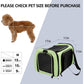 Pet Carrier For Small Medium Cats Dogs Puppies Up To 15 Lbs, Airline Approved Small Dog Carrier Soft Sided, Collapsible Travel Puppy Carrier - Green,