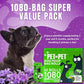 PET N PET Dog Poop Bags, 1080 Ct, 38% Plant-Based, Lavender Scented, 9x13", Leak-Proof, Rolls for Dispensers
