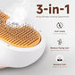 Jicoot 3 in 1 Pet Steam Brush for Cats and Dogs Hair Remover Comb Waterless Shampoo Spray Brush