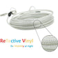 Petest Reflective Dog Tie-Out Cable, 30 ft, for Dogs Up to 125 lbs, Heavy Duty Outdoor Leash Wire