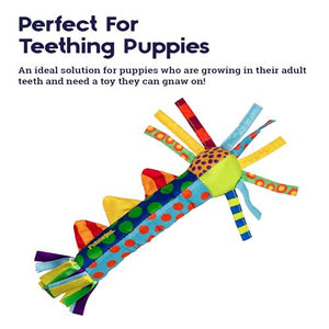 Petstages Cool Teething Stick for Puppies Freezable Soothing Chew Toy Multicolor Dental Aid