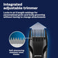 Philips Bodygroom 7000 BG7040/42, Showerproof Trimmer, 80 Min Run, Adjustable Comb, Groin & Body Groomer for Men