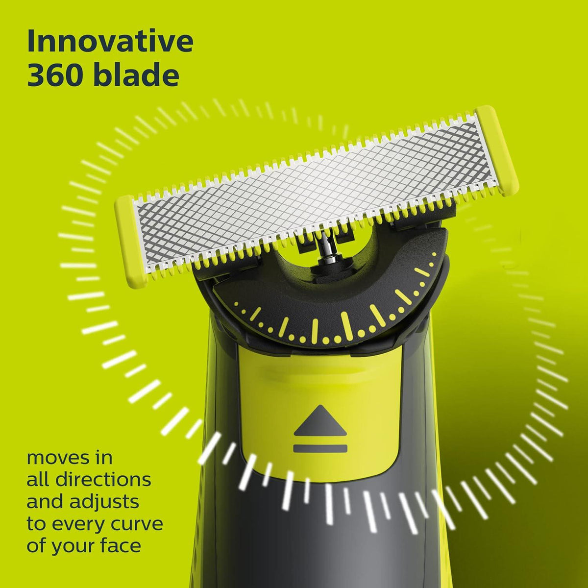 Philips Norelco Philips Norelco OneBlade 360 Blades, Genuine Replacement Blades For OneBlade Electric Shaver And Trimmer, 4 Pack, QP440/80