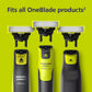 Philips Norelco Philips Norelco OneBlade 360 Blades, Genuine Replacement Blades For OneBlade Electric Shaver And Trimmer, Durable Stainless Steel, Trim, Edge And Shave, 3 Pack, QP430/80