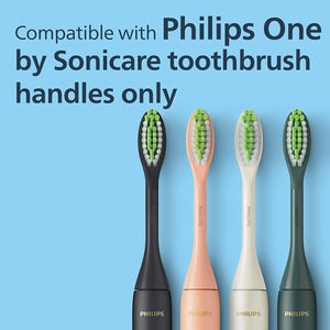 Philips Sonicare Philips One By Sonicare, 2 Brush Heads, Shadow Black, BH1022/06