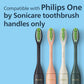 Philips Sonicare, Philips One by Sonicare Electric Toothbrush, 2 Brush Heads, Shimmer (BH1022/05)