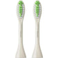 Philips Sonicare One by Sonicare, 2 Brush Heads, Snow BH1022/07, Convenient & Effective Teeth Cleaning, Compact Design