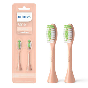 Philips Sonicare, Philips One by Sonicare Electric Toothbrush, 2 Brush Heads, Shimmer (BH1022/05)