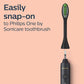 Philips Sonicare Philips One By Sonicare, 2 Brush Heads, Shadow Black, BH1022/06