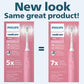 Philips Sonicare 4100 Power Toothbrush, Rechargeable Electric Toothbrush With Pressure Sensor, Deep Pink HX3681/26,