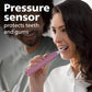 Philips Sonicare 4100 Power Toothbrush, Rechargeable Electric Toothbrush With Pressure Sensor, Deep Pink HX3681/26,