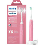 Philips Sonicare 4100 Power Toothbrush, Rechargeable Electric Toothbrush With Pressure Sensor, Deep Pink HX3681/26,