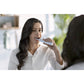 Philips Sonicare 4100 Rechargeable Electric Toothbrush, With Pressure Sensor, 2 Intensity Settings, SmarTimer And QuadPacer, 14-Day Battery Life, White, Model HX3681/23,