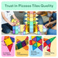 PicassoTiles 100 Pcs Magnet Tiles Set, Educational STEM 3D Building Blocks for Kids' Creative Play