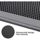 Pieviev Cat Litter Mat, 1 Pack, Gray, 30x24", Double Layer Waterproof Urine Proof Trapping Mat for Cats